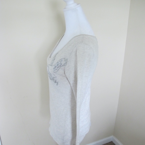 🔴🔴🔴SOLD🔴🔴🔴American Eagle Women's Long Sleeve Shirt Top Size Medium - Picture 3 of 10